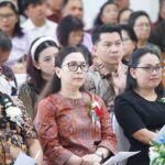 Wakil Bupati Minahasa Vanda Sarundajang Hadiri Ibadah Minggu dan Pencanangan Gerakan Menanam di KGPM Sidang Sola Gratia Kiawa