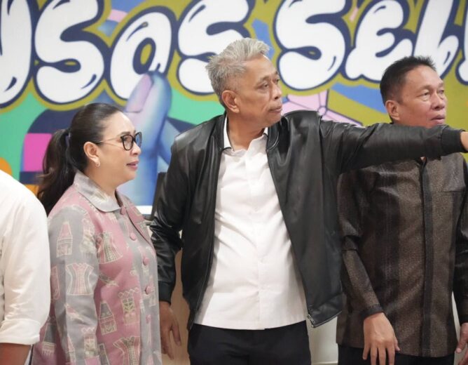 Bahas Sejumlah Program Sosial, Wabup Sarundajang Audiensi Bersama Wakil Menteri Sosial RI