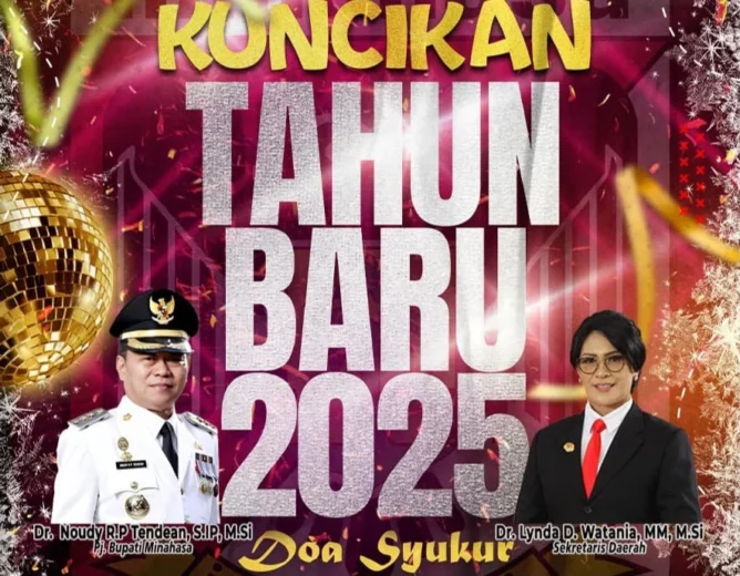 Pemerintah Kabupaten Minahasa Gelar Kuncikan Tahun Baru 2025